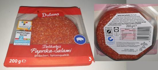 Μορταδέλα Πάπρικα, Paprika Salami