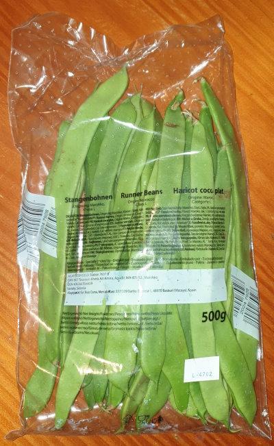 Runner Beans - Haricot - Stangenbohnen - Φασολάκια