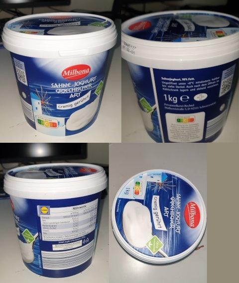 Sahne - Griech. art 1Kg 10%