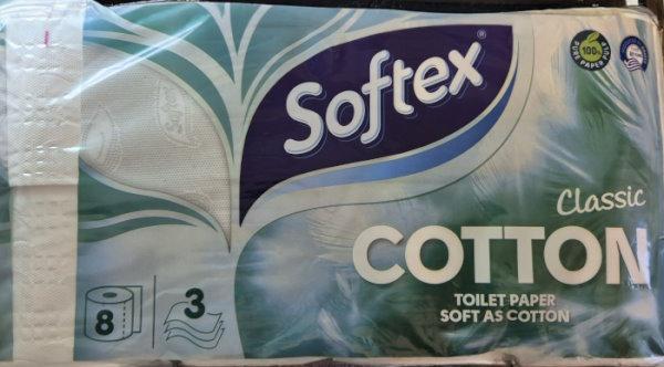 Toilet paper 8pcs 3ply