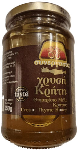 Χρυσή Κρήτη θυμαρίσιο μέλι