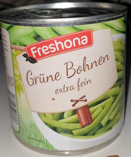 Grüne Bohnen, extra fein - Green Beans