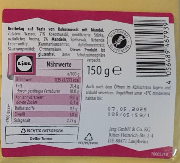 Pflanzliche Scheiben - Käse alternativen 2