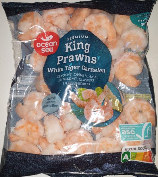 ASC-Ocean Sea - White Tiger Garnelen - Premium Prawns