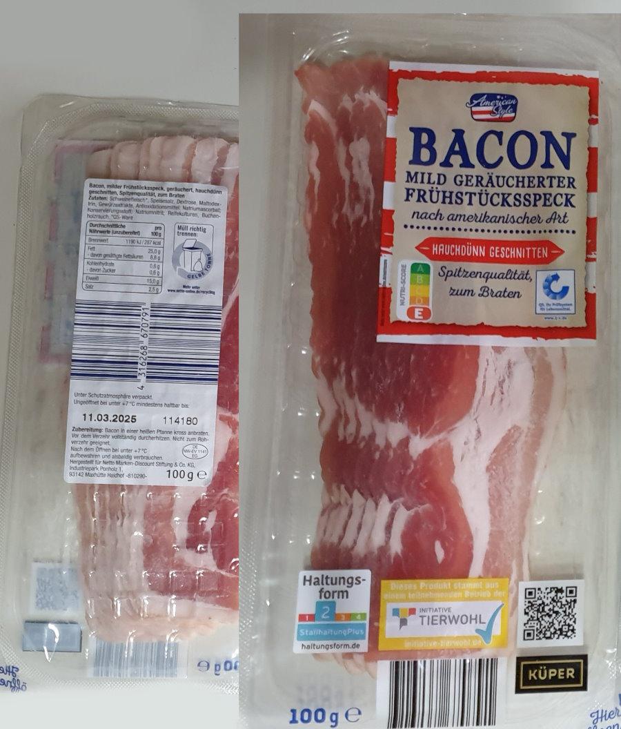Bacon - American Style (Netto)