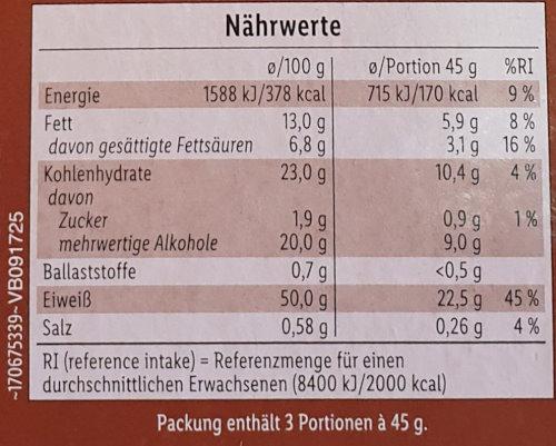 Brownie, Schoko Geschmack - 50% Protein 2