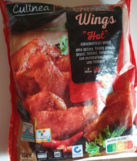 Chicken wings pre-cooked