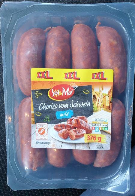Chorizo vom Schwein - Pork
