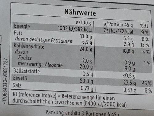 Cookies and Cream Geschmack - 50% Protein 2