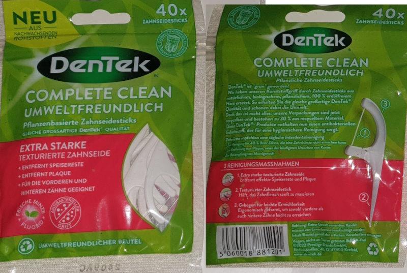 Dentek 40pcs Zahnseidesticks