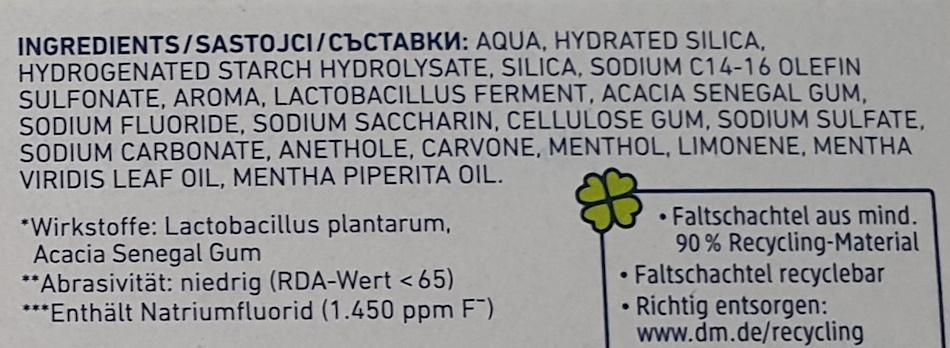 Dontodent PRO+ Zahncreme Zahnfleisch Probiotik Aktiv 2