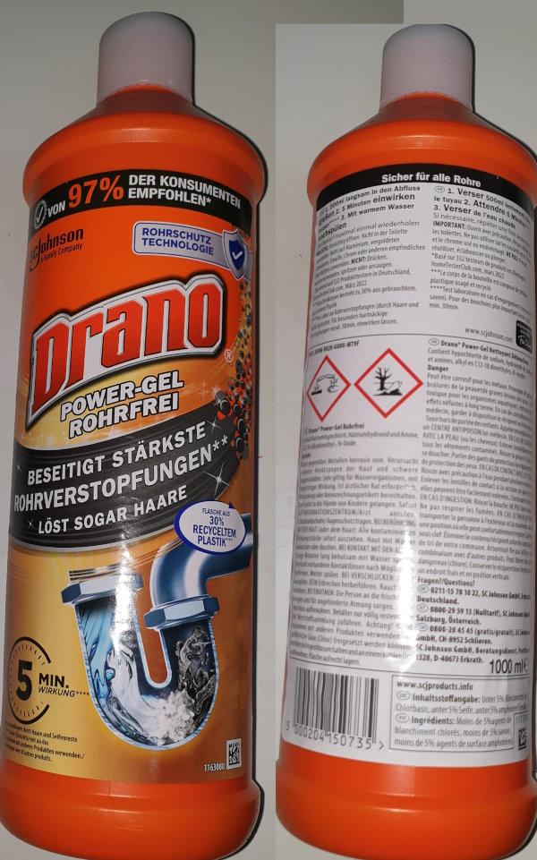 Drano Power-Gel