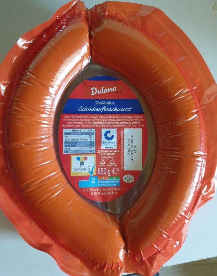 Schinkenfleischwurst, Dulano
