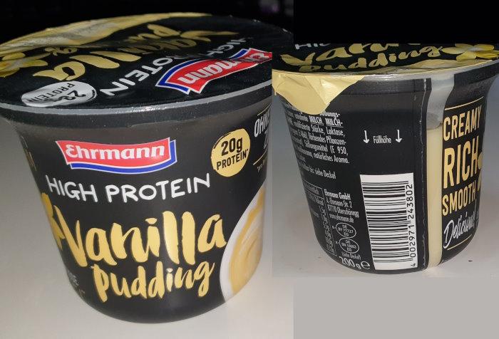 HighProtein Vanilla Pudding - Ehrmann