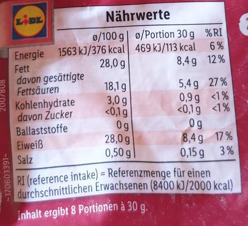 Emmentaler gerieben - Milbona 2