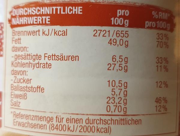 Erdnuss-Creme crunchy - Gut & Günstig 2