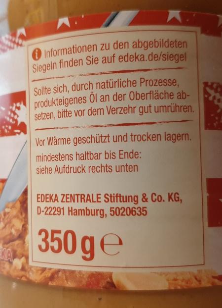 Erdnuss-Creme crunchy - Gut & Günstig 4