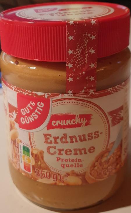 Erdnuss-Creme crunchy - Gut & Günstig
