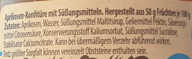 Marmelade - Konfitüre mit wenig Zucker 2