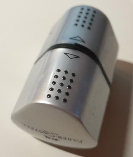 Faber-Castell - Trio Pencil Sharpener Tub Box GRIP 2001 Silver 2