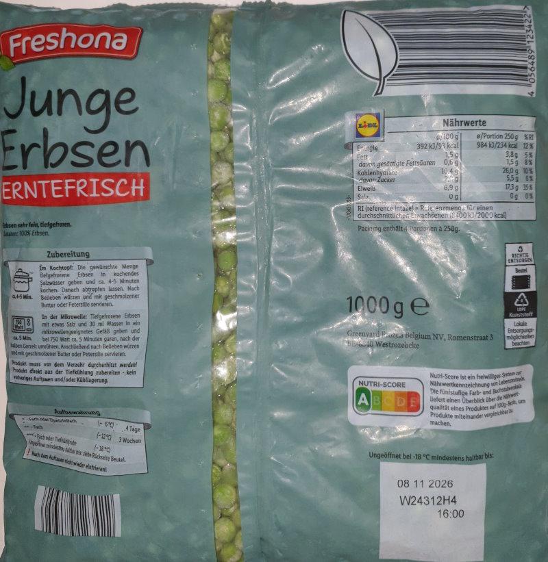 Junge Erbsen - Peas - Μπιζέλια 2