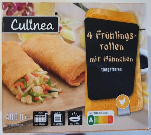 Frühlingsrollen mit Hähnchen - Tiefgefroren