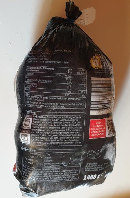 Gefrorenes ganzes Hähnchen - Frozen whole chicken 2