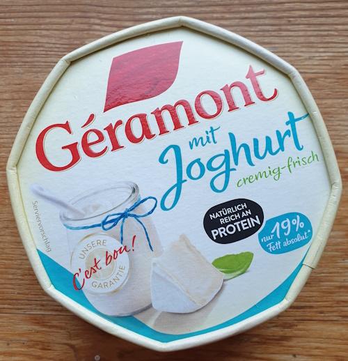 Géramont mit Joghurt - Weichkäse