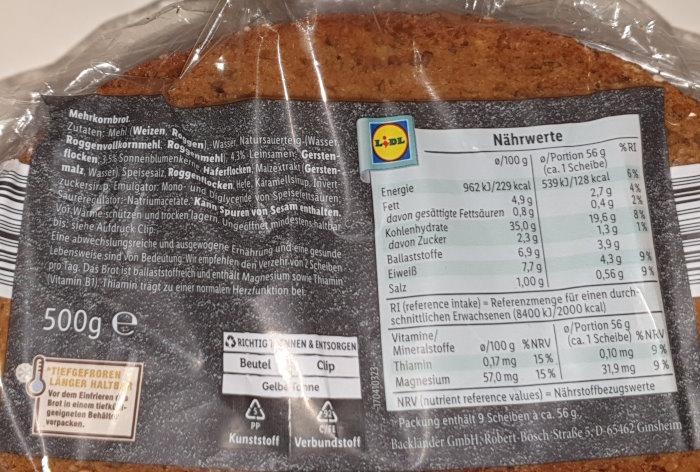 Gräfschafter Vital& Fit Mehrkornbrot 4