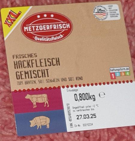 Minced mixed Hackfleisch gemischt Κιμάς ανάμεικτος (χοιρ., μοσχ.) 2