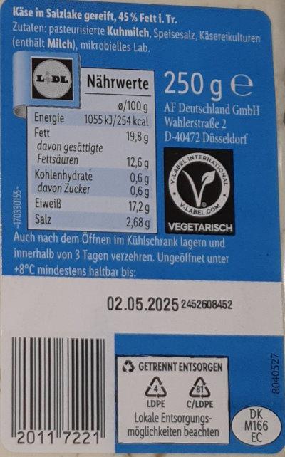 Hirtenkäse 40%-45% 4