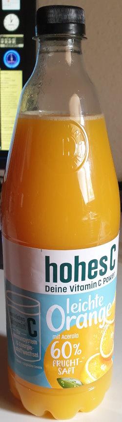 Hohes C leichte Orange mit Acerola, 60% Frucht Saft