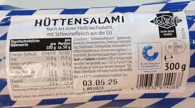 Hüttensalami 2