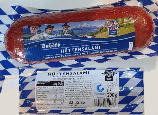 Hüttensalami