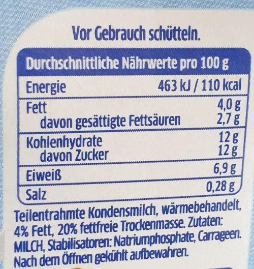 Kaffee-Milch, Leicht 2