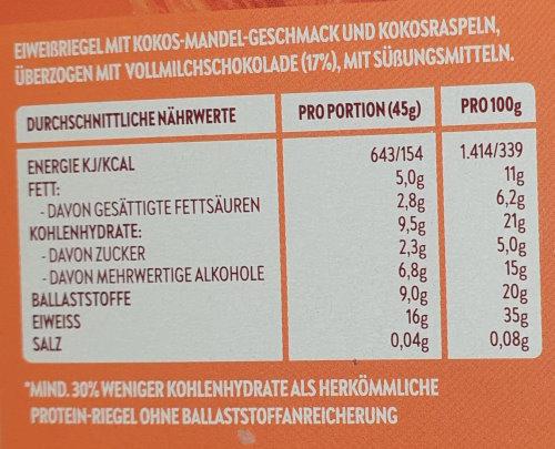 Kokos-Mandel Geschmack 4