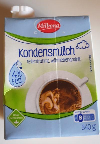 Kondensmilch 4% Fett - 340gr
