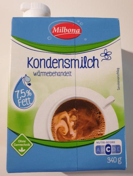 Kondensmilch 7,5% Fett - 340gr
