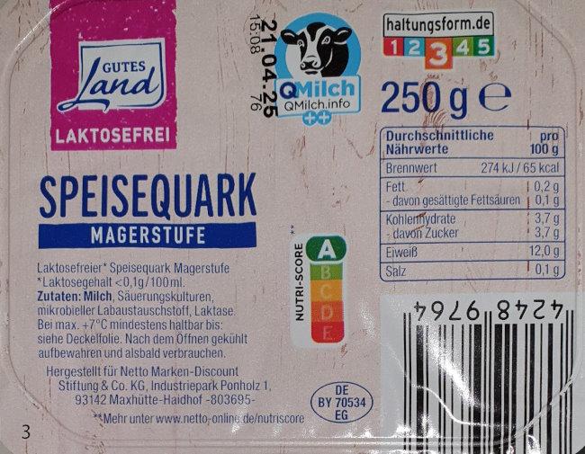 Laktosefrei Quark - Lactose-free