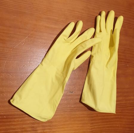 Latex gloves
