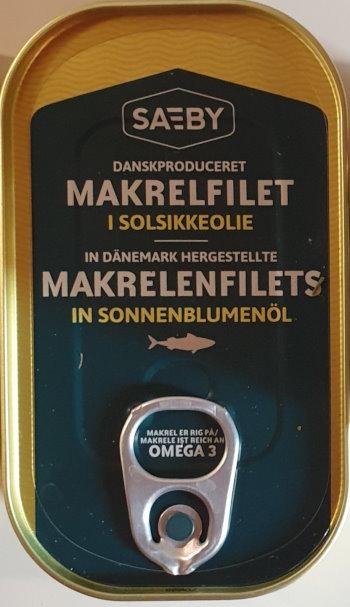 Mackerel Fillets - canned 3