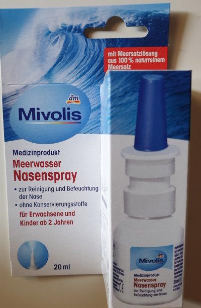 Meerwasser Nasenspray - Mivolis 20ml