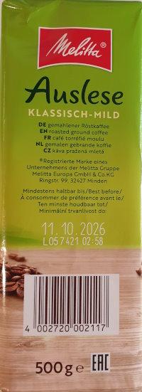 Melita Auslese Mild 4