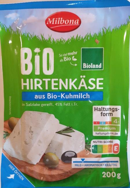 Bio Hirtenkäse 45%