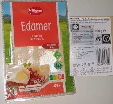 Edamer Sliced - Scheiben - σε φέτες