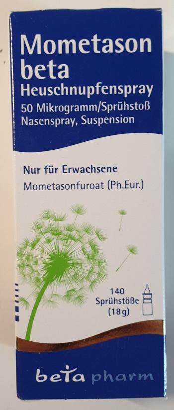 Mometason beta - Heuschnupfenspray 3