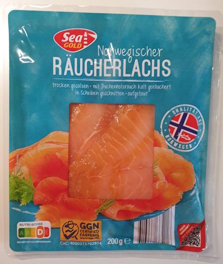 Lachs geräuchert smoked