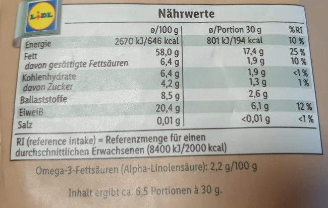 Nuts Royal Walnusskerne Haselnusskerne Cashewkerne Mandeln 2