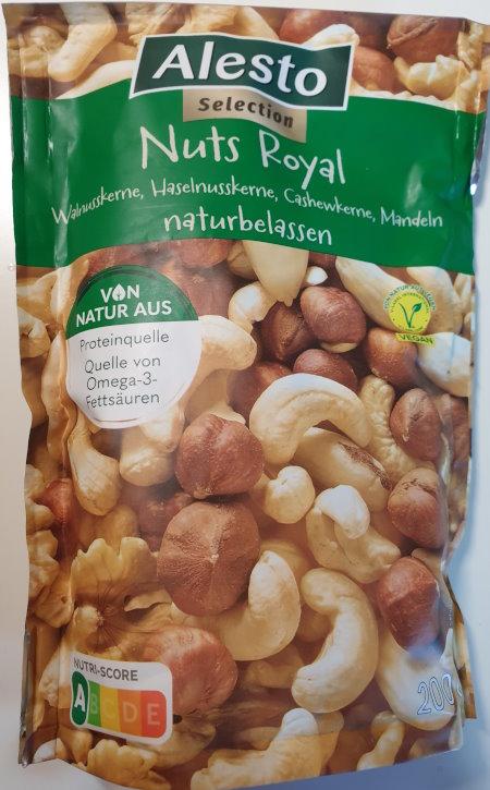 Nuts Royal Walnusskerne Haselnusskerne Cashewkerne Mandeln