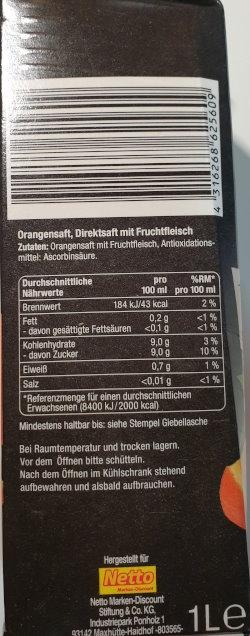 Orange Direktsaft 4